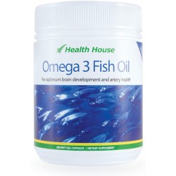 Health House 倍濃奧米加3魚油強心健腦配方 (200粒)